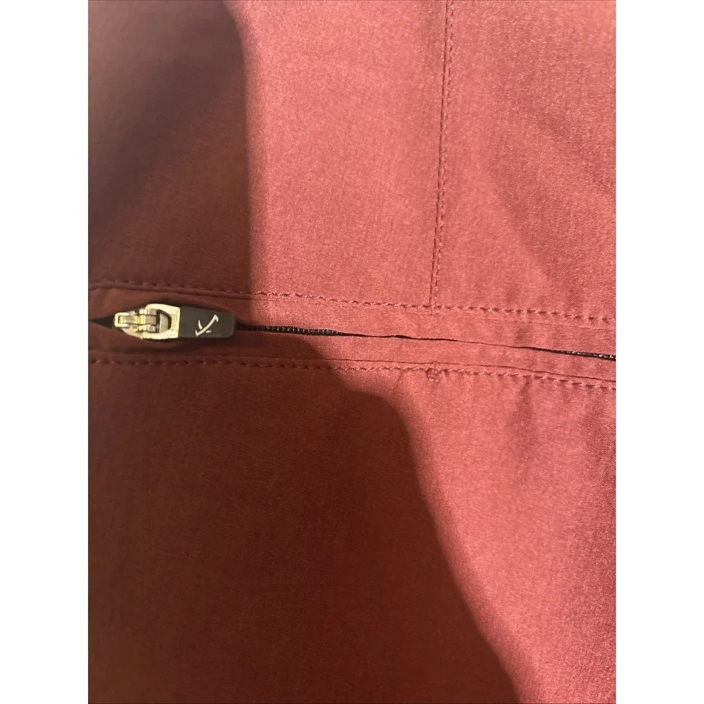 Lost Men's Swim Trunks Unlined Burgundy And‎ Gray Sz 34